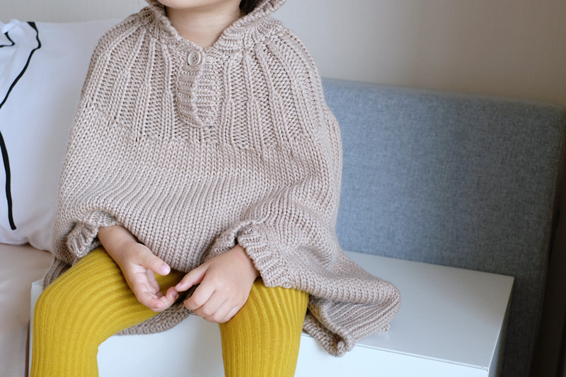 Cape pour enfant ETONZOE en cachemire - Ref 2154074 Image 14