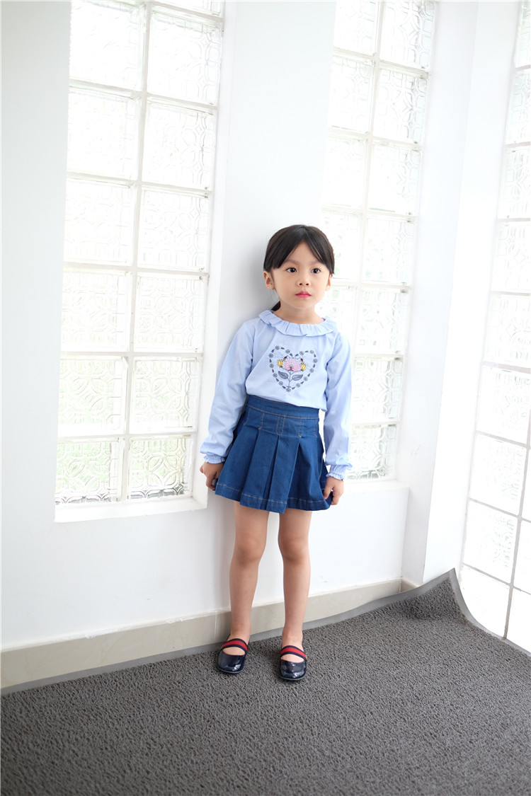 Chemise fille à manche longue - Ref 2087995 Image 11