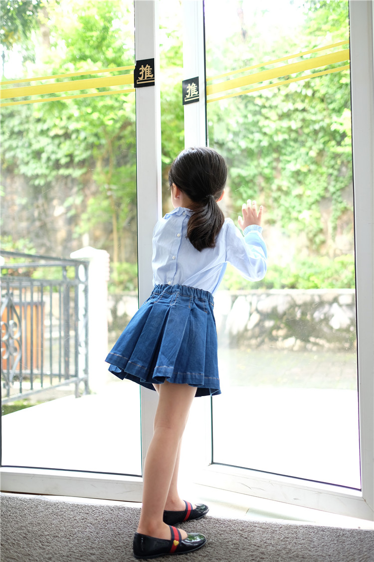 Chemise fille à manche longue - Ref 2087995 Image 10
