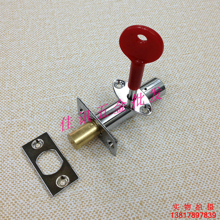 Pure Copper Tube Well Lock Invisible Door Lock Concealed Door Lock Piping Lock Fireproof Door Concealed Lock Fire Hydrant Door Lock