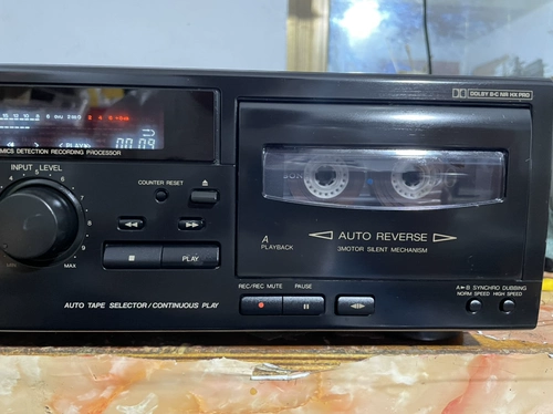 Оригинальный JVC 220V напряжение TD-W254 Двойная ленточная ленточная ленточная лента.