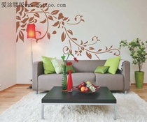 New Chinese study Hotel hall Farmhouse Yoga Teahouse Zen room Antique wall decoration flowers CT-008