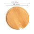 Tre Cover gốm Tre Cover Phụ kiện Cup Cup Wood Cover Phụ kiện Cover Cup Cover Phụ kiện gốm bình đựng nước thủy tinh Tách