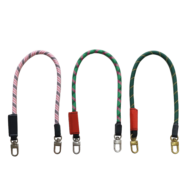 8mm Rope Top Dopamine Wrist Strap Lanyard Outdoor Phone Key Lanyard Spacer Wrist Strap Bag Lanyard