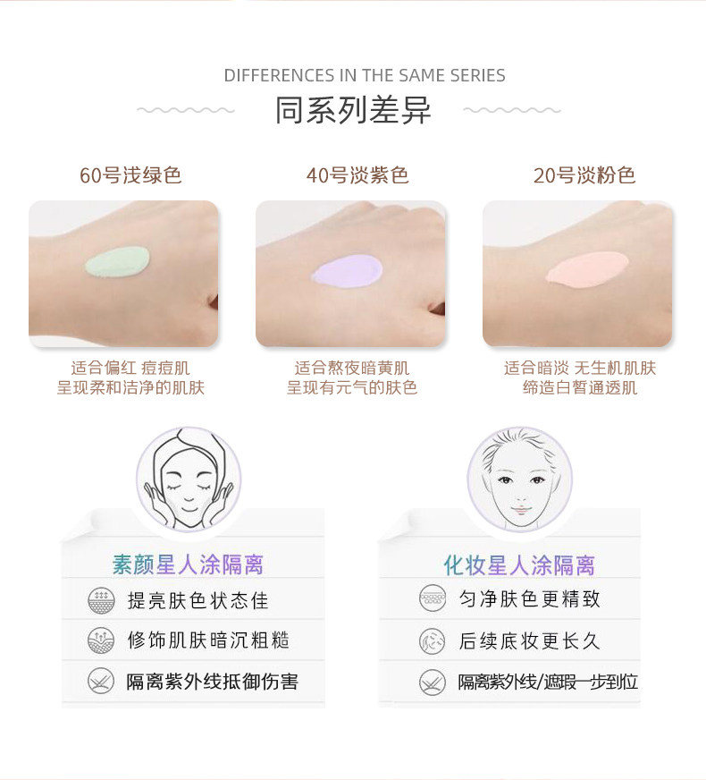 韩国进口 爱茉莉 兰芝 雪纱丝柔隔离霜 图2