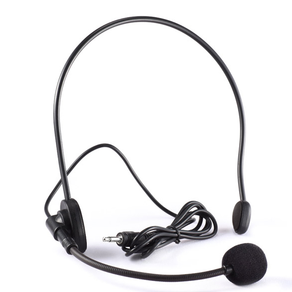 Sangbao new online class Bao wearing headset microphone 3 5 plug microphone hanging microphone ear amplifier machine microphone
