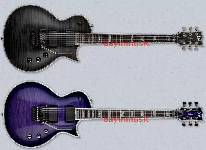 American ESP LTD EC1000FR STBLK double shake electric guitar Korean brand new original