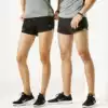 Men's and women's marathon running shorts lovers summer quick-drying three-point anti-light fitness sports breathable track and field training pants