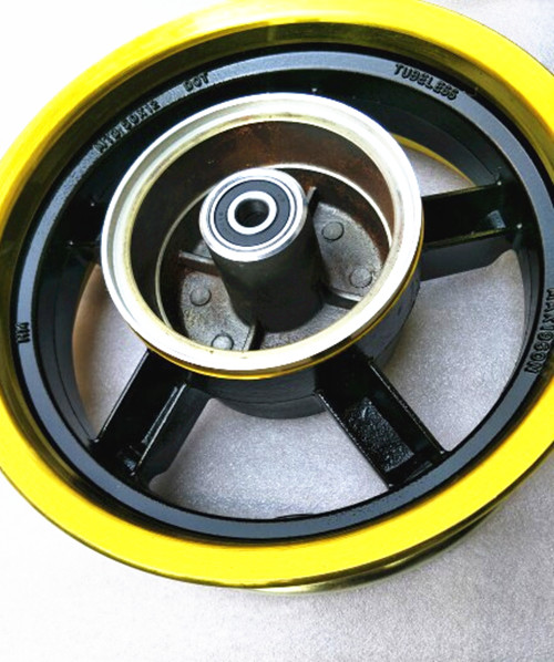 Xe máy mùa xuân thích hợp cho bánh xe vành trước phanh đĩa sau phanh trống vành MT12 * 3.50 vành kết hợp - Vành xe máy căm xe sirius