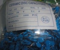 High voltage porcelain capacitor CT81-2KV-103 2000V 0 01uf 10nf