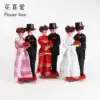 Wedding Wedding limousine doll Wedding limousine baby Wedding limousine Couple doll Wedding head doll Festive florist supplies