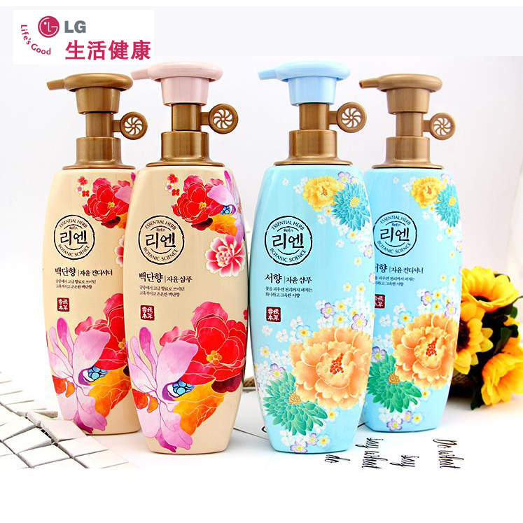 South Korean LG Rui Perfume Type Shampoo-style Shampoo Suit to Scrap Itchy Control Oil Aroma Lasting fragrance for men and women