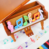 Student Stationery Eraser Mini Note Styling Eraser Pencil Wipe Learning Supplies Music School Prizes