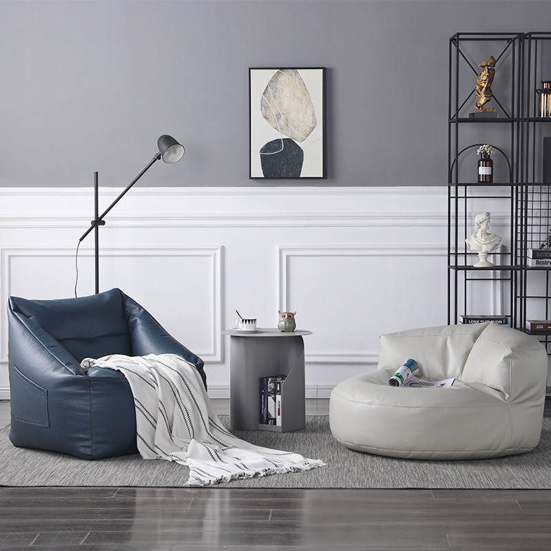 Nordic lazy sofa tatami small apartment Italian living room leisure bedroom dormitory combination net red single reclining chair