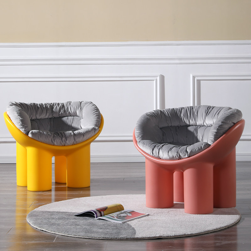 Nordic designer Elephant Legs Chair Ins Nets Red Folk Sleeping single sofa chair Stool Creativity Outdoor Leisure Chair