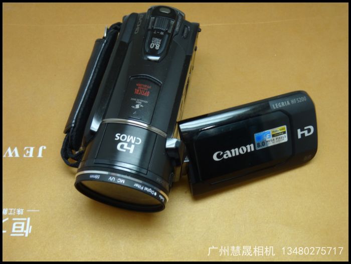 Canon Canon HF S200 chuyên nghiệp phổ biến máy ảnh CMOS HD kỹ thuật số đám cưới tại nhà DV bán nóng