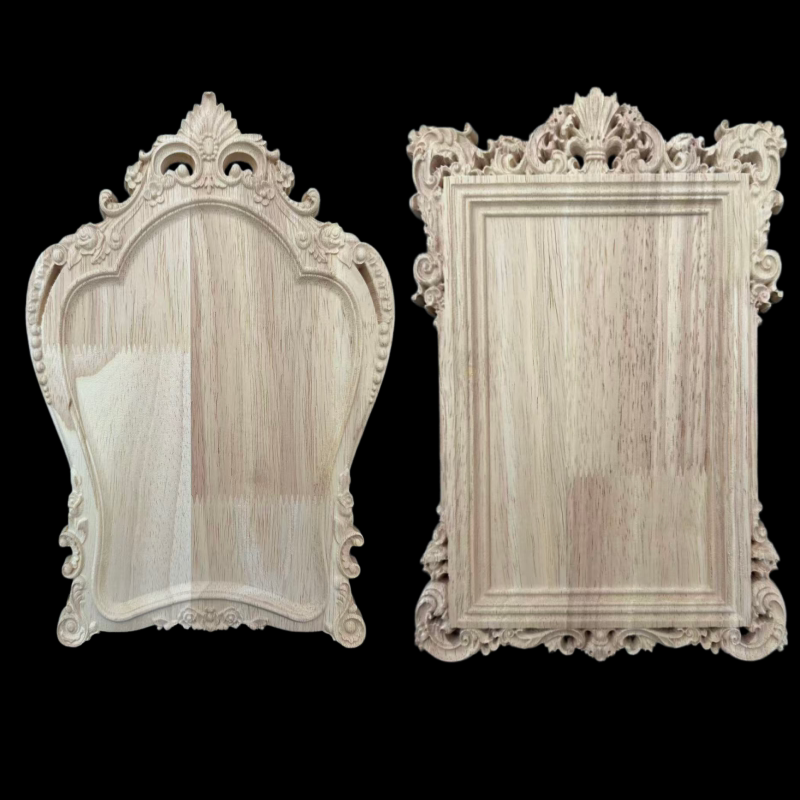 Dongyang Wood Carving Little Red Book DIY European-Style Solid Wood Picture Frame Retro French Wall-Mounted Picture Frame Mirror Frame Desktop Ornament Painting