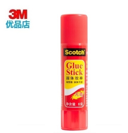 3M Scotch Scotch Solid Glue Stick Safety Glue Stick 5008 8g