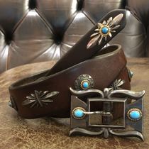 GOROS Takahashi golden rope turquoise full nail belt very rare goros spot