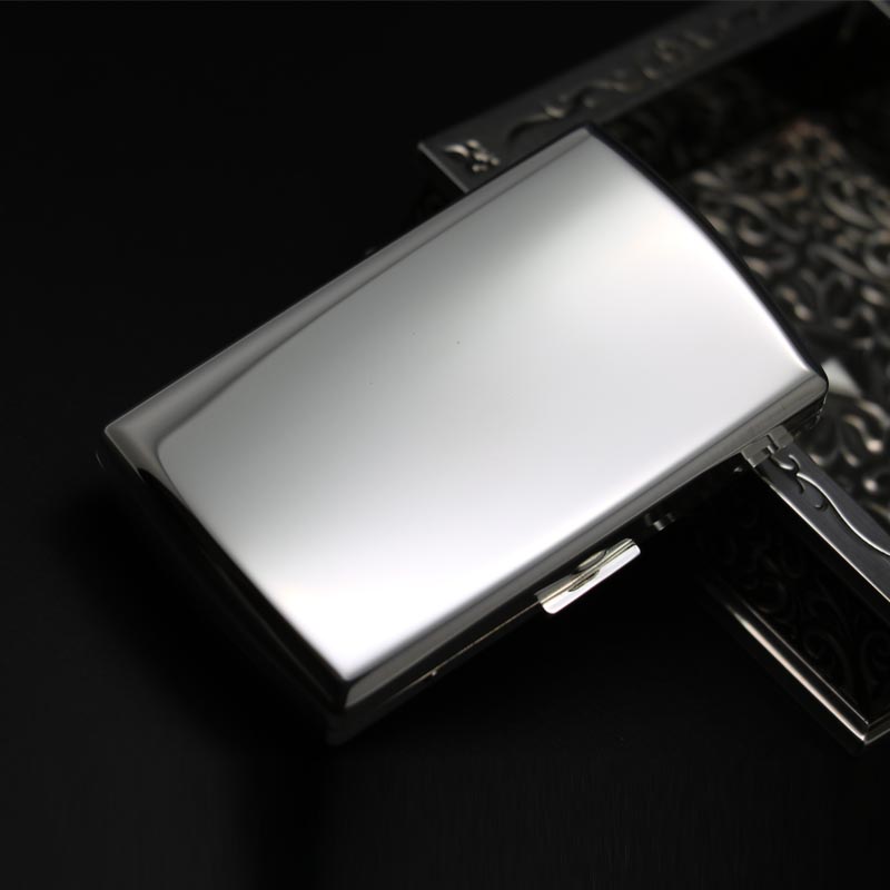 Japan Pearlterrace Fields Pearl Pure Silver Cigarette Case 925 Pure Silver Pearl Noble Fashion 12 Clothes
