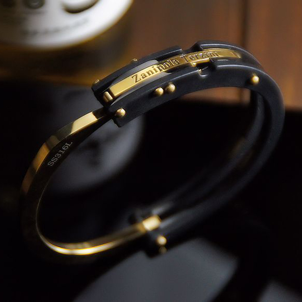 Japan original Zanipolo terzini handcuff bracelet men's open bracelet to send boyfriend Tanabata gift