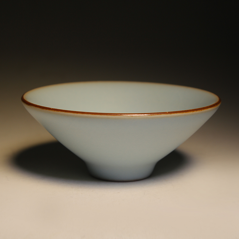 Taiwan Sanshi Official New Ruyou Kiln Tianqing Opening Duo Cup Cup Tea Cup Non-Perfect Presale