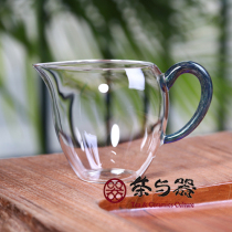 (Tea and Ware) Taiwans slow Hall glass egg cup glass tea sea public cup tea set Fidelity