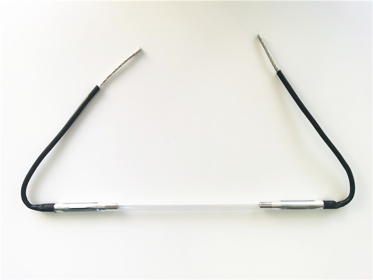 Aohua laser welding machine tube with wire xenon lamp tube 8*120*230 Aohua laser xenon lamp 7*120*230 soft wire