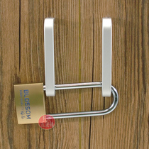 Plum Blossom Lengthened Padlock Anti-theft Long Beam Lock Dorm Room Home File Cabinet Lock Gate Small U Type Lock Lock Head