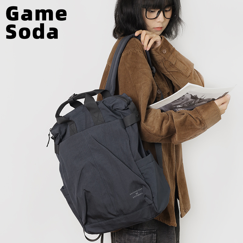 Video Game Soda Large-Capacity Backpack for Male College Students, High School Backpack, Female Travel Backpack, Commuting Business Computer Bag
