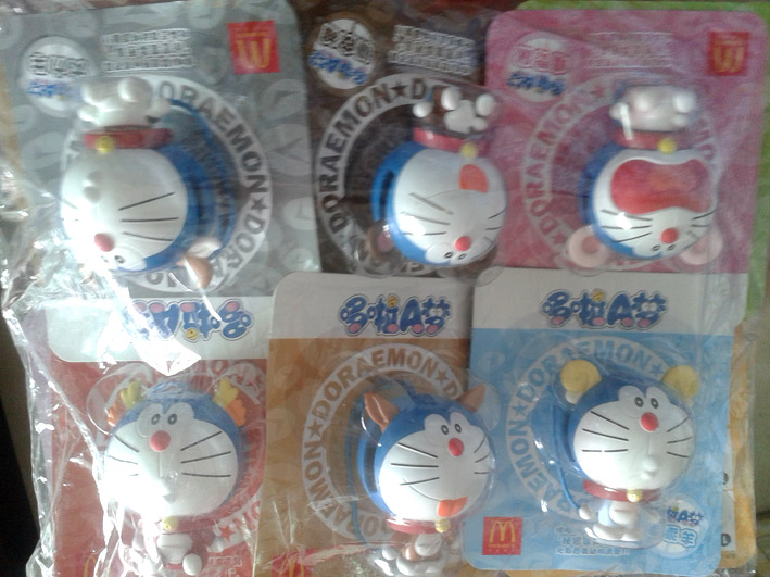 McDonald's toy doll Doraemon doraemon doraemon doraemon zodiac suit doll