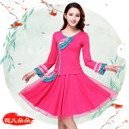 Осенний демисезонный комплект, лонгслив для пожилых людей, костюм, штаны, для среднего возраста