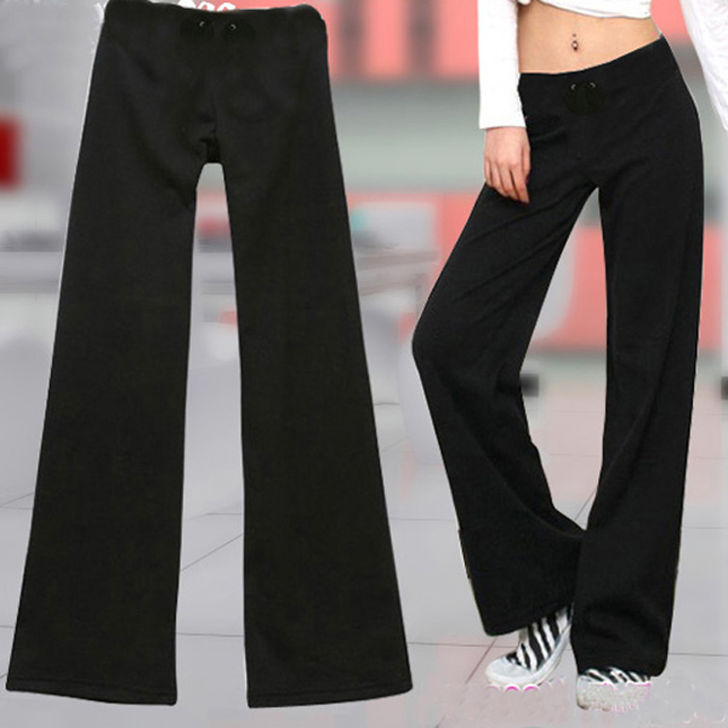 Spring and summer special price Modale to fix body yoga pants long pants woman big code square dance fitness gym pants-Taobao