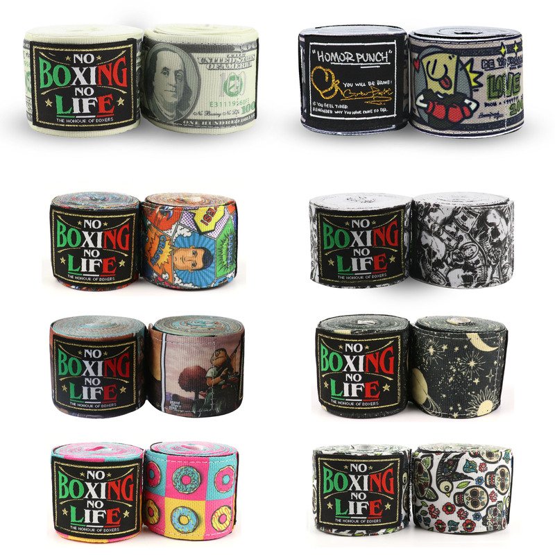 Noboxingnolife Brand Hand Wraps, Dollar Bill Boxing Hand Wraps, Fighting Bandages