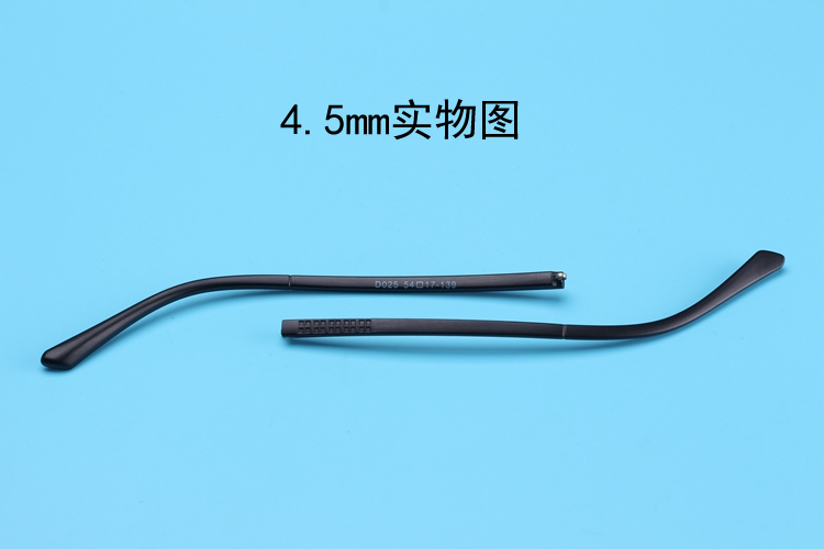 TR90 thép carbon vonfram kính chân gương chân kính chân chân phụ kiện mắt răng duy nhất 1.2mm1.5mm kích thước hoàn chỉnh