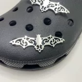 Аксессуар, металлические туфли, серебряная пряжка для обуви