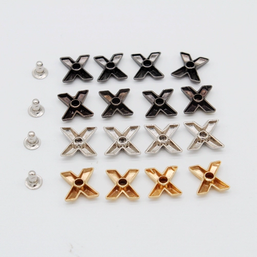 18 БЕСПЛАТНАЯ ПРИМЕНЕНИЯ Сплава сплав DIY13mmx заклепки для одежды пакет материал для обуви аксессуары