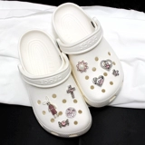 Туфли, металлическая пряжка для обуви, небольшой съемный кролик, «сделай сам»