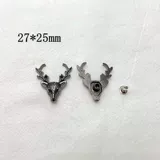 DIY Ghost Head Live Croad Crowet Punk Sage Scood Shoot Race Ribbon Accessories