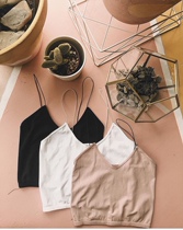 Spot made in the United States FP Free People elastic tight-fitting small strap thin shoulder strap short vest