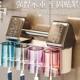 Toothbrush Holder, No-Drill Toothbrush Cup and Mouthwash Cup Rack, Wall-Mounted Bathroom Family Toothbrush Holder