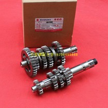 Light riding Suzuki Junlong QS125-2-6A-6B Junwei GSX125-3EFHG main and auxiliary shaft assembly shift gear
