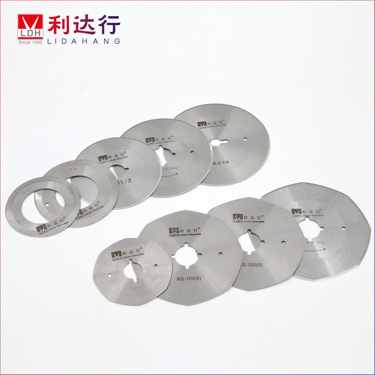 Lida line cutting machine blade universal K5 steel material 110mm octagonal cutting machine blade electric cutting round blade