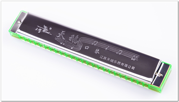 80 sau hoài cổ truyền thống Trung Quốc xanh 24 lỗ thiếc thiên nga chơi nhạc đồ chơi thời thơ ấu đồ chơi gỗ cho bé