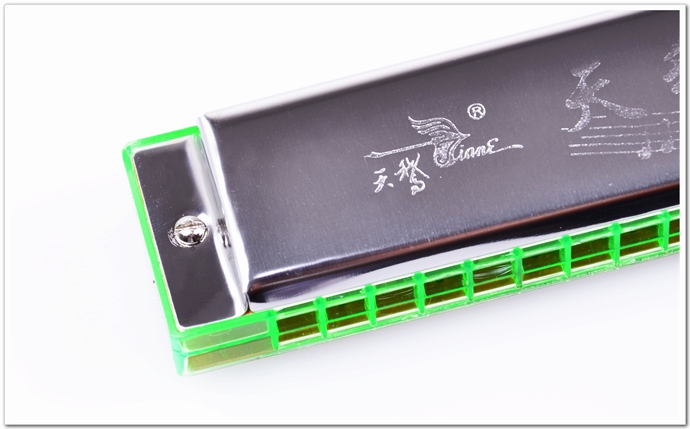 80 sau hoài cổ truyền thống Trung Quốc xanh 24 lỗ thiếc thiên nga chơi nhạc đồ chơi thời thơ ấu đồ chơi gỗ cho bé