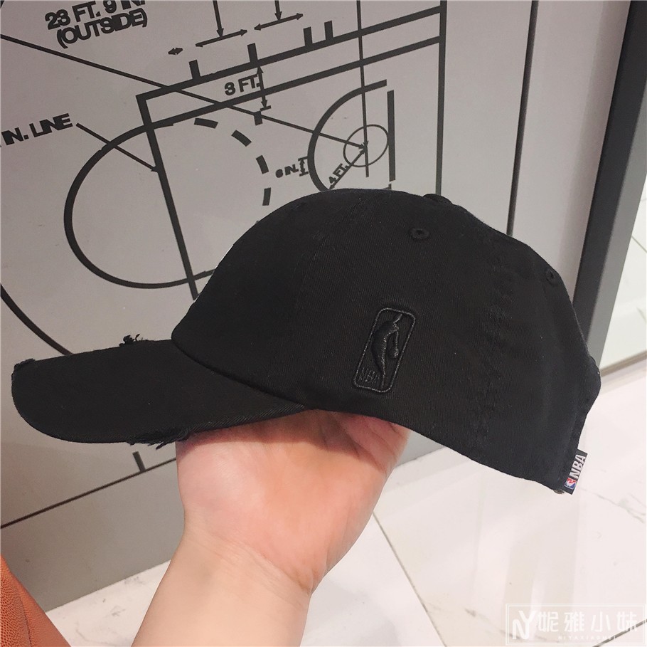 Hàn Quốc mua đàn ông và phụ nữ NBA có cùng mũ thêu logo bóng chày N195AP262P - Bóng chày 	gậy bóng chày supreme