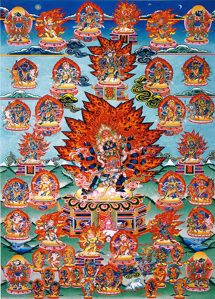 Yongzhong Benben teaches Don Kara Guo Entrusted Barbenzun High Definition Printed Weave Brocade Framed to teach Donka