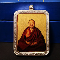 999 pure gold teaching Thangka 925 sterling silver Ga Wu box Tantric body protection transfer to good luck and good luck to ward off evil spirits and evil spirits