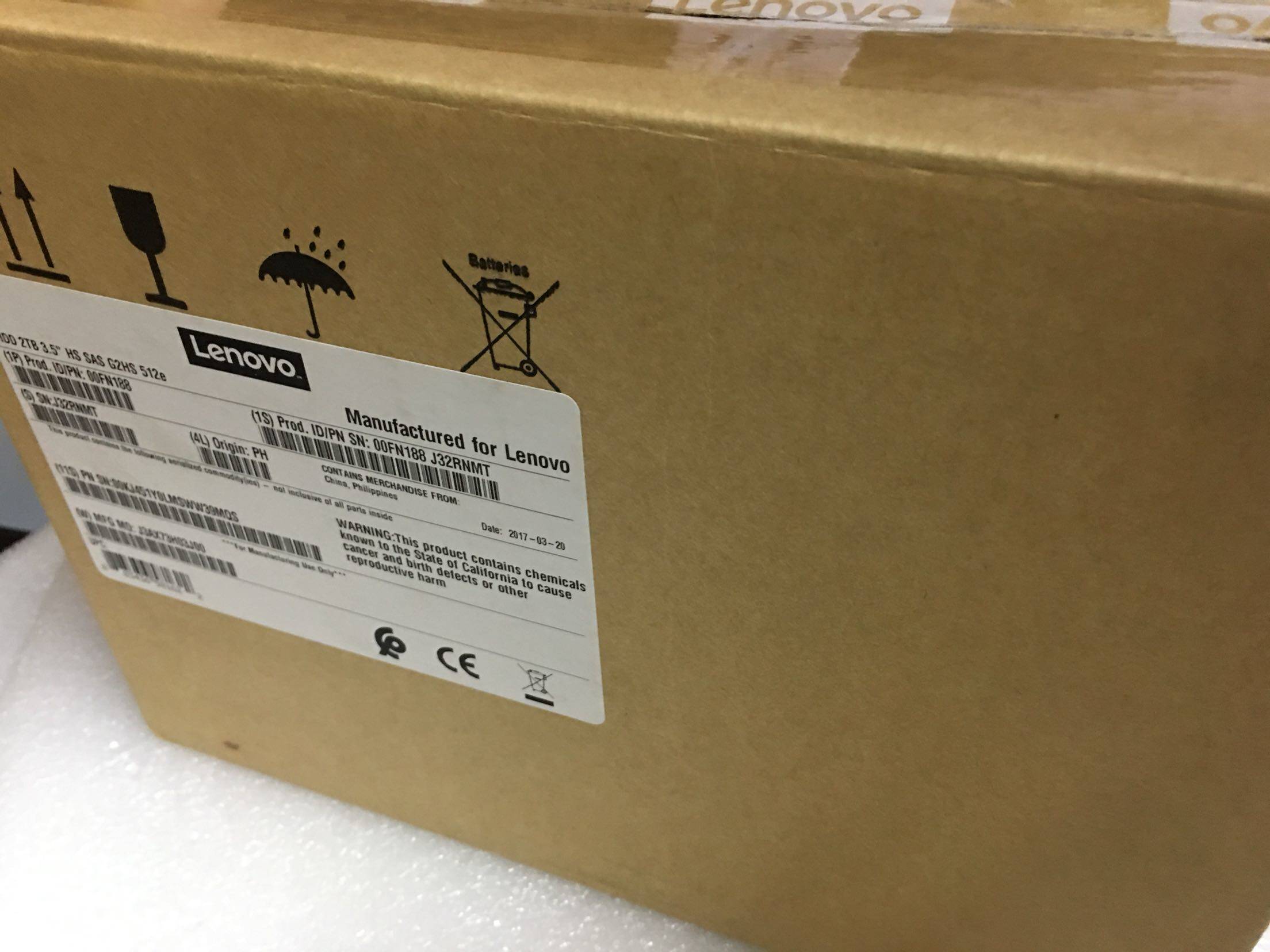 IBM 1 2TB SAS 10K 2 5 00AD075 00AD076 00AD076 X3550M4 M4 M4 disc