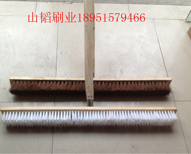 Industrial brush brush washing brush car brush brown hair brush Nylon wire brush cleaning elevator brush floor brush